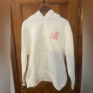Disney Parks The Aristocats Marie Hoodie Womens‎ Large Pullover Sweatshirt NWT